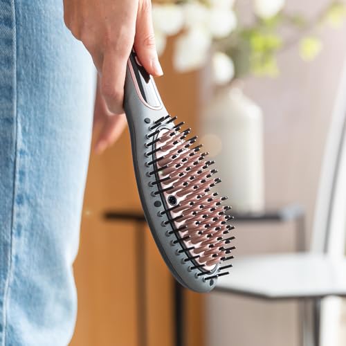 Cecotec - Ceramic Hair Straightener with Avocado Extract, Adjustable Temp 140-220ºC, Digital Display, Auto Shut-Off