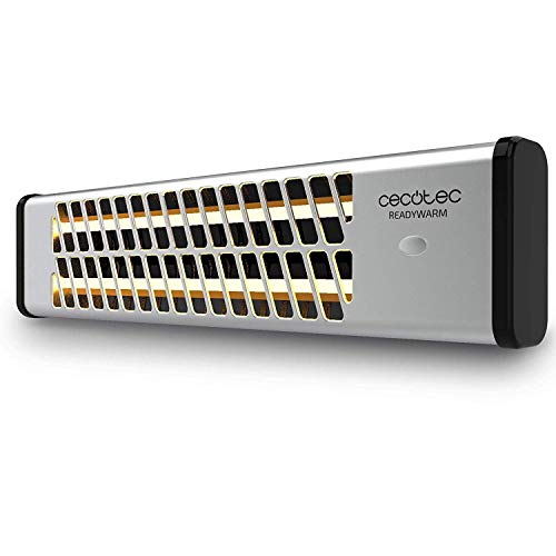 Cecotec - Quartz Electric Radiator 1200W, Adjustable Thermostat, IP24, Low Consumption