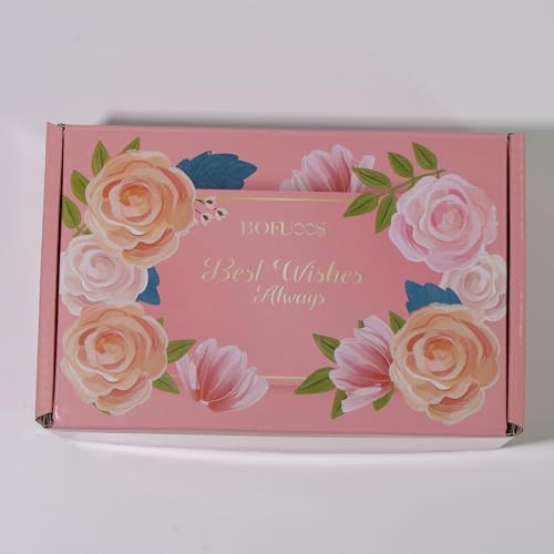 Bofuoos Christmas Gifts for Women - Stocking Stuffers for Women, Luxurious Self Care Relaxation, White Elephant, Birthday, Valentines Day Gift Ideas for Her, Wife, Mom, Unique Pink Beauty Gift Set - Medaid International