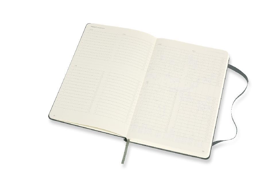 Moleskine Professional Notebook, Large, Forest Green, Hard Cover (5 x 8.25) - Medaid International