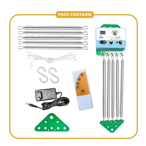 Beetot - Automatic Cradle Spring for Baby | Adjustable Speed, Music & Remote Control