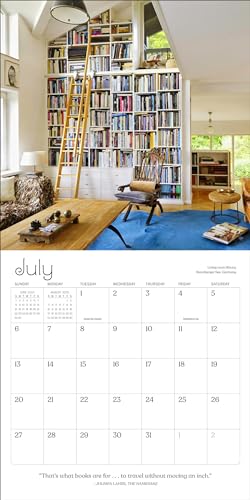 A Calendar for Book Lovers Wall Calendar 2025 - Medaid International