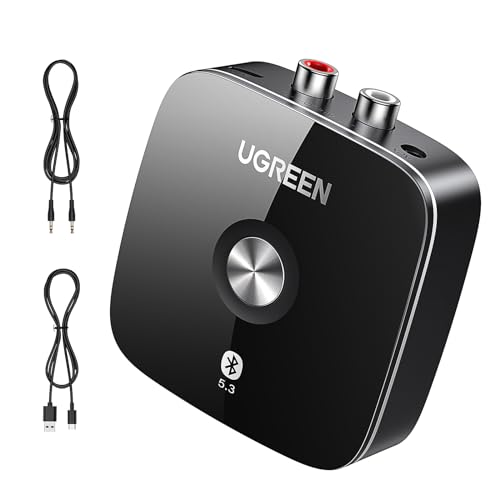 Ugreen - Wireless Bluetooth 4.1 Audio Receiver With 2RCA Adapter