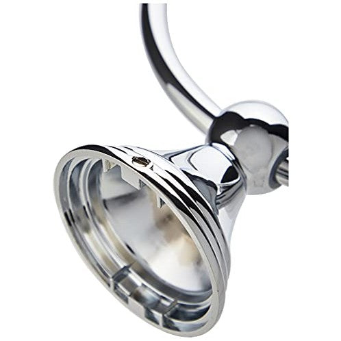 Amazon Basics - Modern Towel Ring, 6.3-Inch Diameter, Polished Chrome