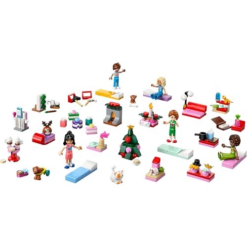 Lego 42668 Friends Advent Calendar 2025 Toy Birthday Present Blocks Educational Girls Boys Children 6 7 8 9 Years Old Vehicles Cars Disney Merchandise Christmas - Medaid International