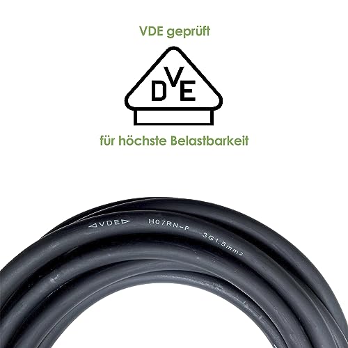 Betteri - BC01 to Schuko Adapter Cable, 5m, Solar PV Socket, Compatible with Hoymiles, Deye, Huayu