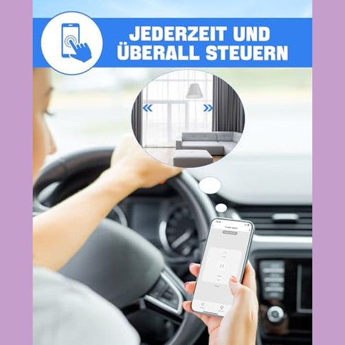 Allevoi - WiFi Roller Shutter Switch, Smart Blind Control, Alexa/Google Compatible