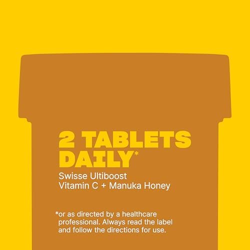 Swisse Ultiboost Vitamin C + Manuka Honey - 120 Tablets|B07BF69114