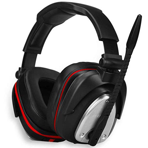 Huhd - 2.4GHz Wireless Headset with HD Audio, Noise Reduction & 7.1 Surround Sound for Xbox, PS4, PC, MAC