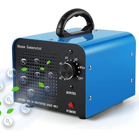 TOOSOAR - Ozone Generator 60,000mg/h Air Purifier and Deodorizer Device