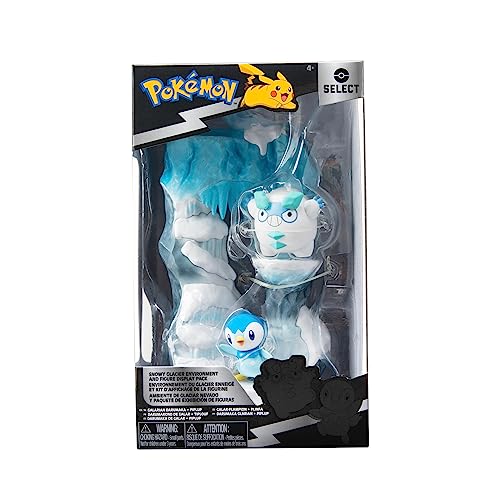 Bizak - Pokemon Snow Hill Mini World with Galarian Darumaka & Piplup Figures