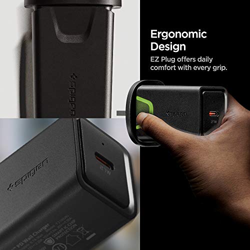 Spigen - 27W USB-C Fast Charger with Power Delivery for iPhone & Galaxy