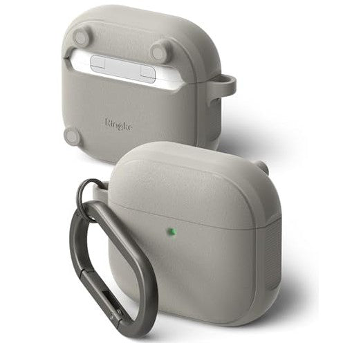 Ringke - Onyx Magnetic AirPods 4 Case, MagSafe Compatible, Oil & Dirt Resistant, Lightweight with Carabiner