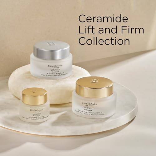 Elizabeth Arden Advanced Ceramide Lift and Firm Face Cream, Hydrating Moisturizer for Night, Infused with Peptides, 1.7 Oz - Medaid International