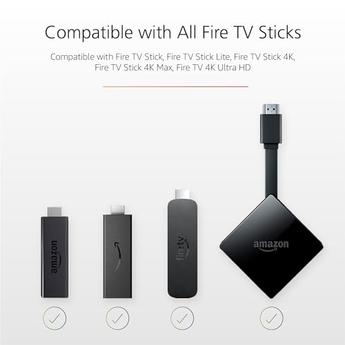 Amazon - USB Power Cable for Fire TV Stick, No AC Adapter Needed, Hassle-Free Setup