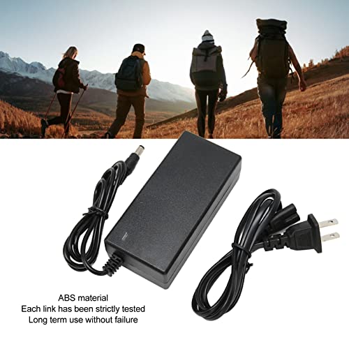 Dpofirs - 42V 2A Battery Charger for 36V Lithium Batteries, Universal Power Supply, 100-240V Input, Includes 4 Adapters