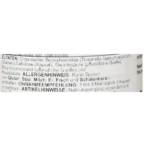 NOW Supplements, Fenugreek (Trigonella foenum-graecum) 500 mg, Herbal Supplement, 100 Veg Capsules - Medaid International