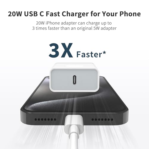 Lynban - USB C Power Supply 2-Pack Quick Charger for iPhone and iPad