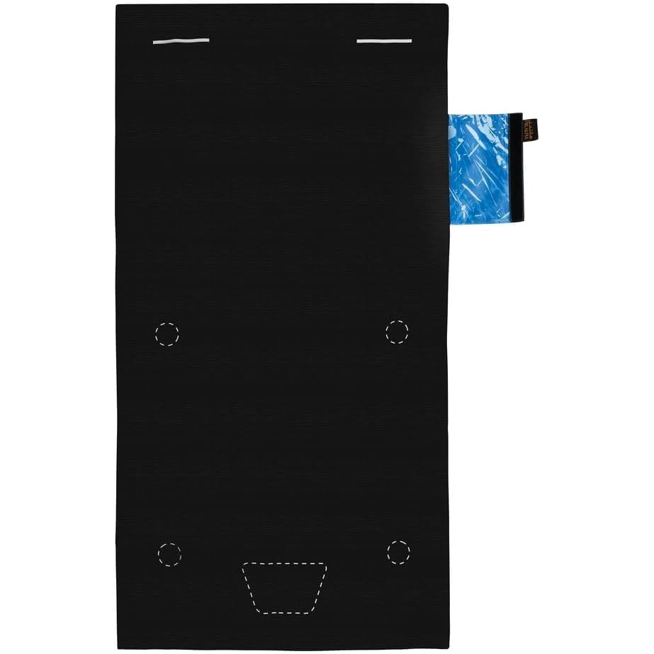 HILALFUL Roll Out & Pray - Electric Blue | Muslim Praying Rug for Adults | Water Resistant | Anti-Slip | Islamic Gift for Eid, Ramadan | for Travel | Lightweight - Medaid International