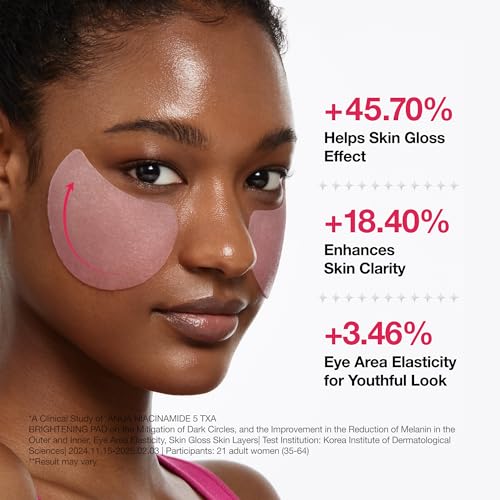 Anua Niacinamide 5 TXA Toner Pads – Hydrating Facial Pad for Even-Looking Skin Tone & Daily Radiance Care, Glow up Under-Eye with Tranexamic Acid, Korean Skin Care (210ml, 60 Pads)|B0DQKLVC7L