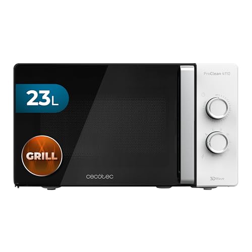Cecotec - ProClean 4010 Microwave, 23L, 700W, Ready2Clean Coating, 6 Levels