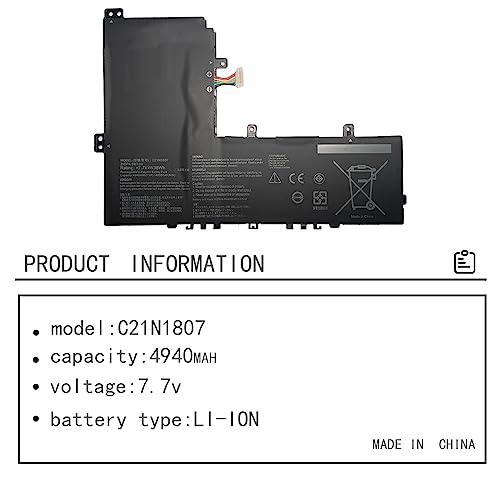 Asus - C21N1807 Laptop Battery Replacement for C223NA & VivoBook Series
