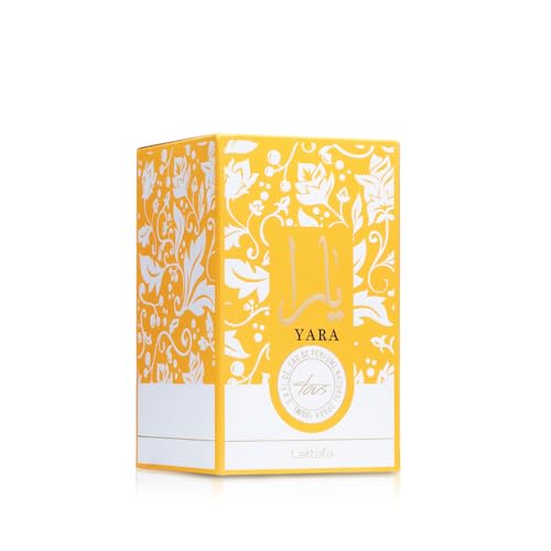 Lattafa Yara Tous - Tropical, Fruity, Floral, Vanilla - Eau de Parfum Long-Lasting Fragrance for Women, 3.40 Ounce / 100 ml - Medaid International