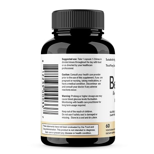 Sandhu's Berberine HCL Supplement 500mg per capsule with 97% Pure Berberis Aristata Extract| 60 count| Supports Weight Management & Healthy Energy levels| Made in USA, Vegetarian, Non-GMO, Gluten Free - Medaid International