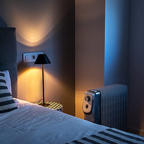 Cecotec - ReadyWarm 11000 Electric Oil Radiator, 2500W, 11 Modules, 360° Technology