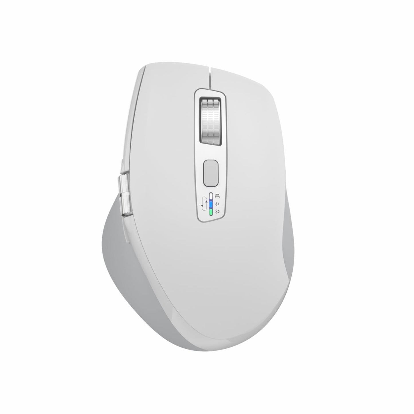 INFINMIND Wireless Bluetooth Mouse with Smart Flying Scroll, Thumb Scroll Ergonomic Mice, Silent Multi-Device Mouse for Computer, Laptop, iPad, Tablet, MacBook (White) - Medaid International