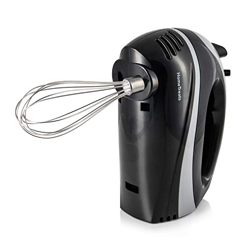 Home Treats - Electric Hand Mixer with 5 Speeds, 2 Blades & Turbo 300W