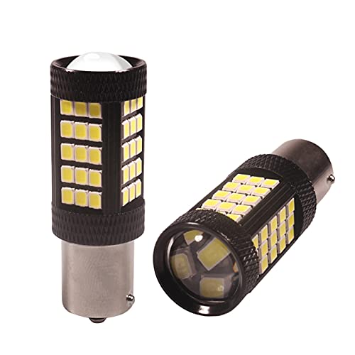 Generic - 2Pcs LED 1157 BAY15D Car Parking Lights, Waterproof, 66-SMD, 12V