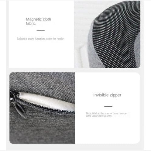 Jugbuah - Memory Foam Neck Pillow with Adjustable Fasteners for Travel