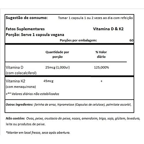 NOW Foods Vitamin D-3 & K-2 - 120 Veg Capsules - Medaid International