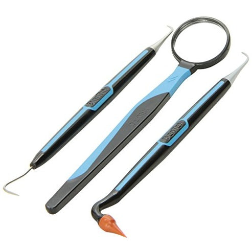 DenTek - Premium Oral Care Kit with Dental Pick, Steel Scaler, Gum Stimulator