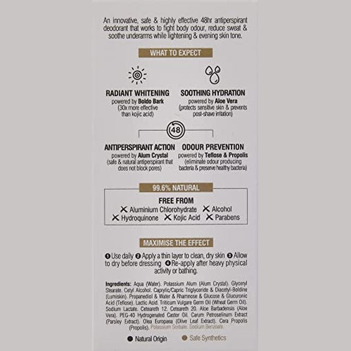 Whiting Roll-On Deodorant - Fragrance Free - Medaid International