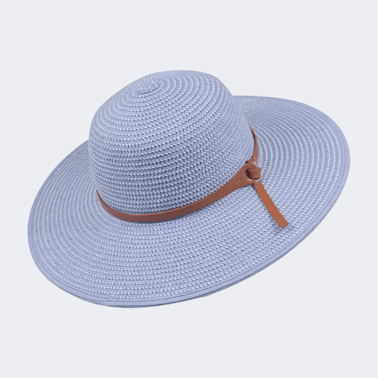 Stamion Floppy Medium Women Beach Hat Blue - Medaid International