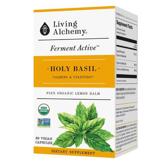 Living Alchemy Holy Basil Alive Caps 60'S - Medaid International