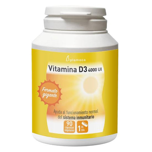 Plameca Vit D3 4000Ui Caps 90'S - Medaid