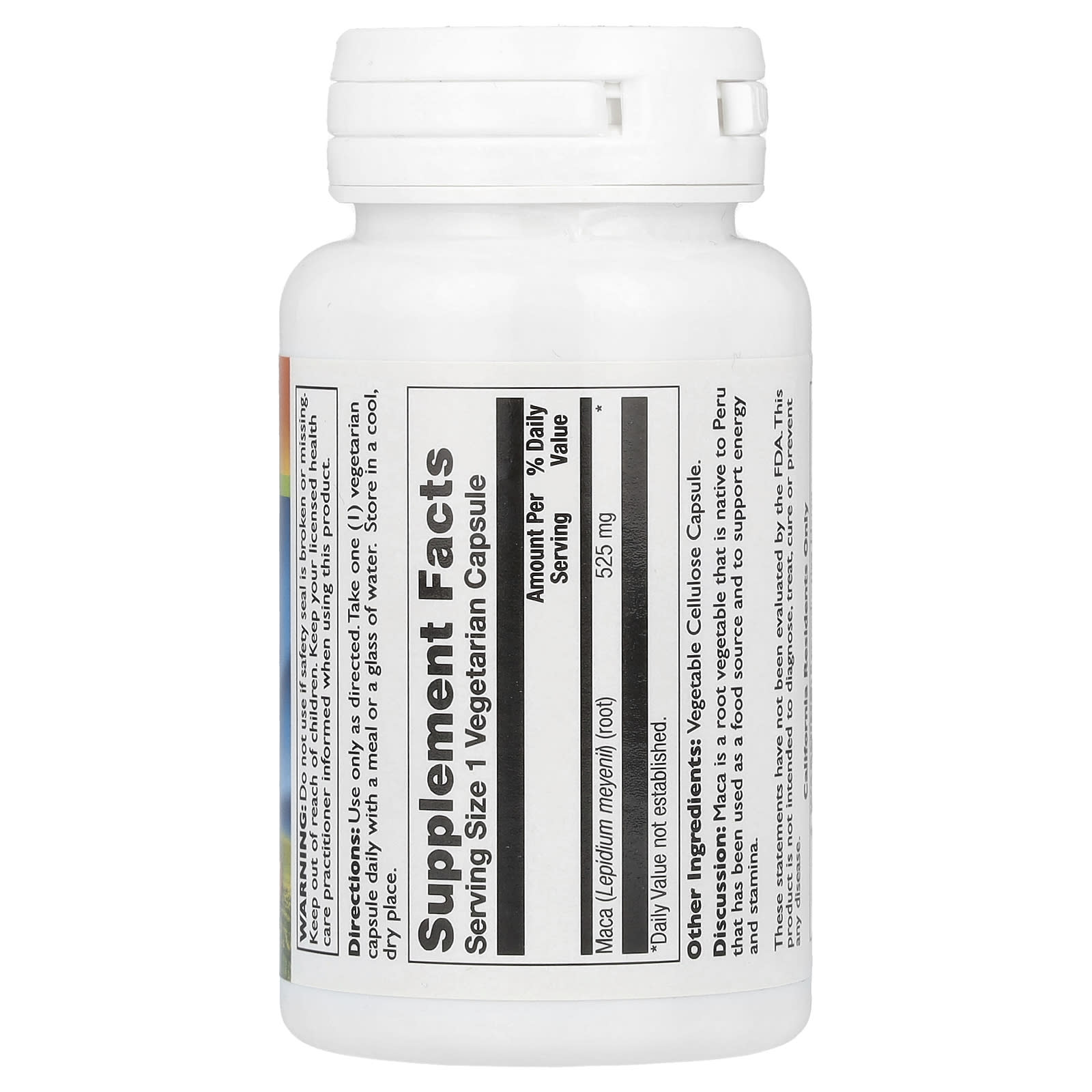 Thompson, Maca, 525 mg, 60 Vegetarian Capsules - Medaid International