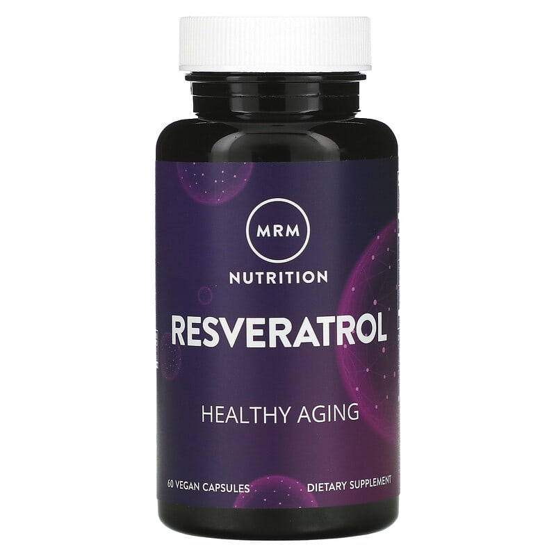 MRM Nutrition, Resveratrol, 60 Vegan Capsules - Medaid International