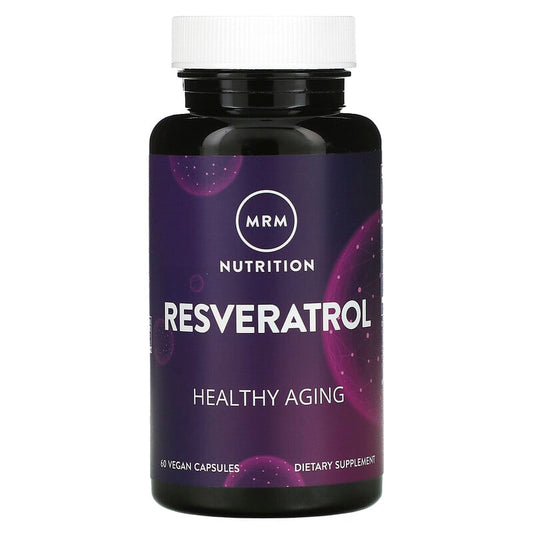 MRM Nutrition, Resveratrol, 60 Vegan Capsules - Medaid International