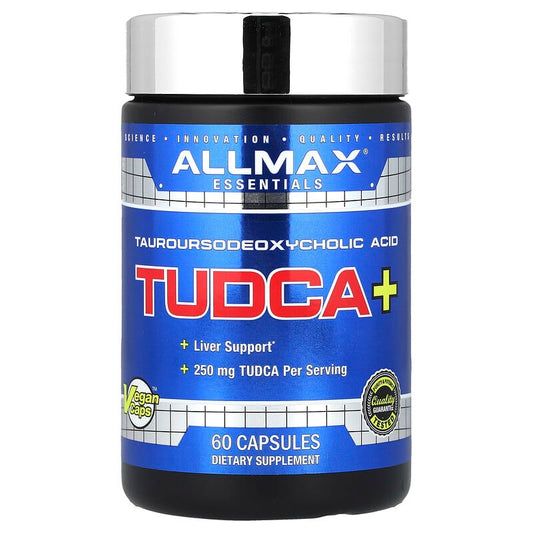 ALLMAX, TUDCA+, 250 mg, 60 Capsules - Medaid International