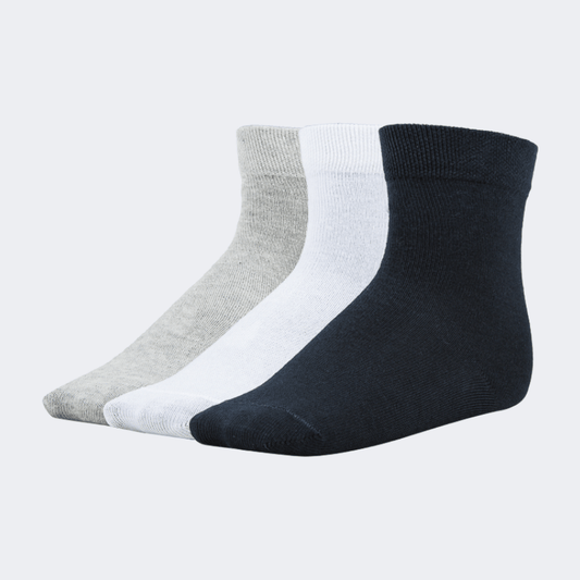 Top Ten Soft Kids Lifestyle Socks Black/White/Grey - Medaid International