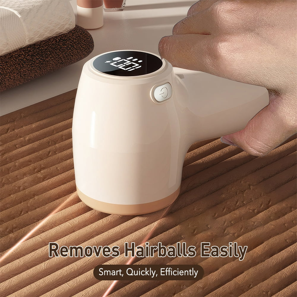 Fabric Shaver, Lint Remover with LED Digital Display - Medaid International