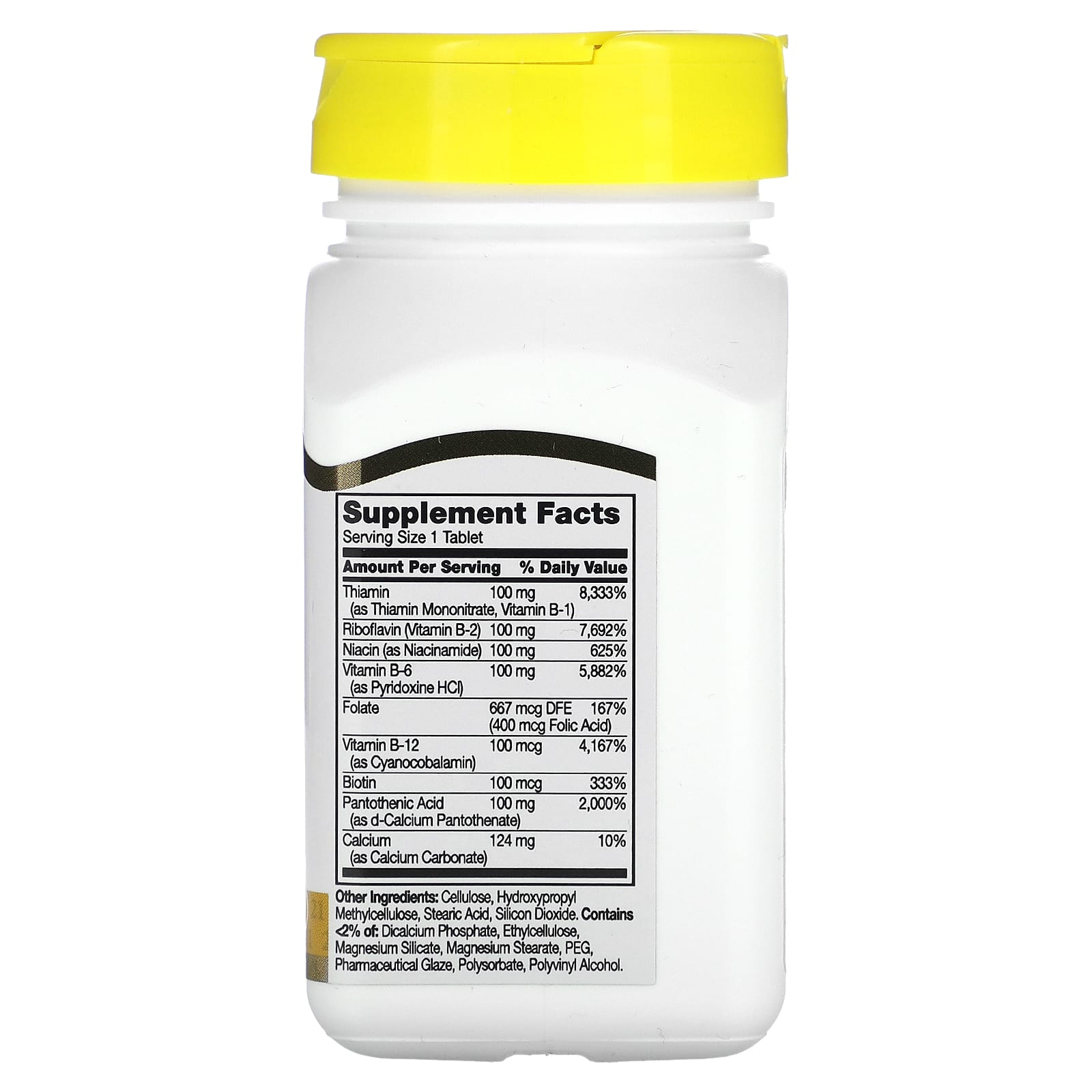 21st Century, B-100 Complex, Prolonged Release, 60 Tablets - Medaid