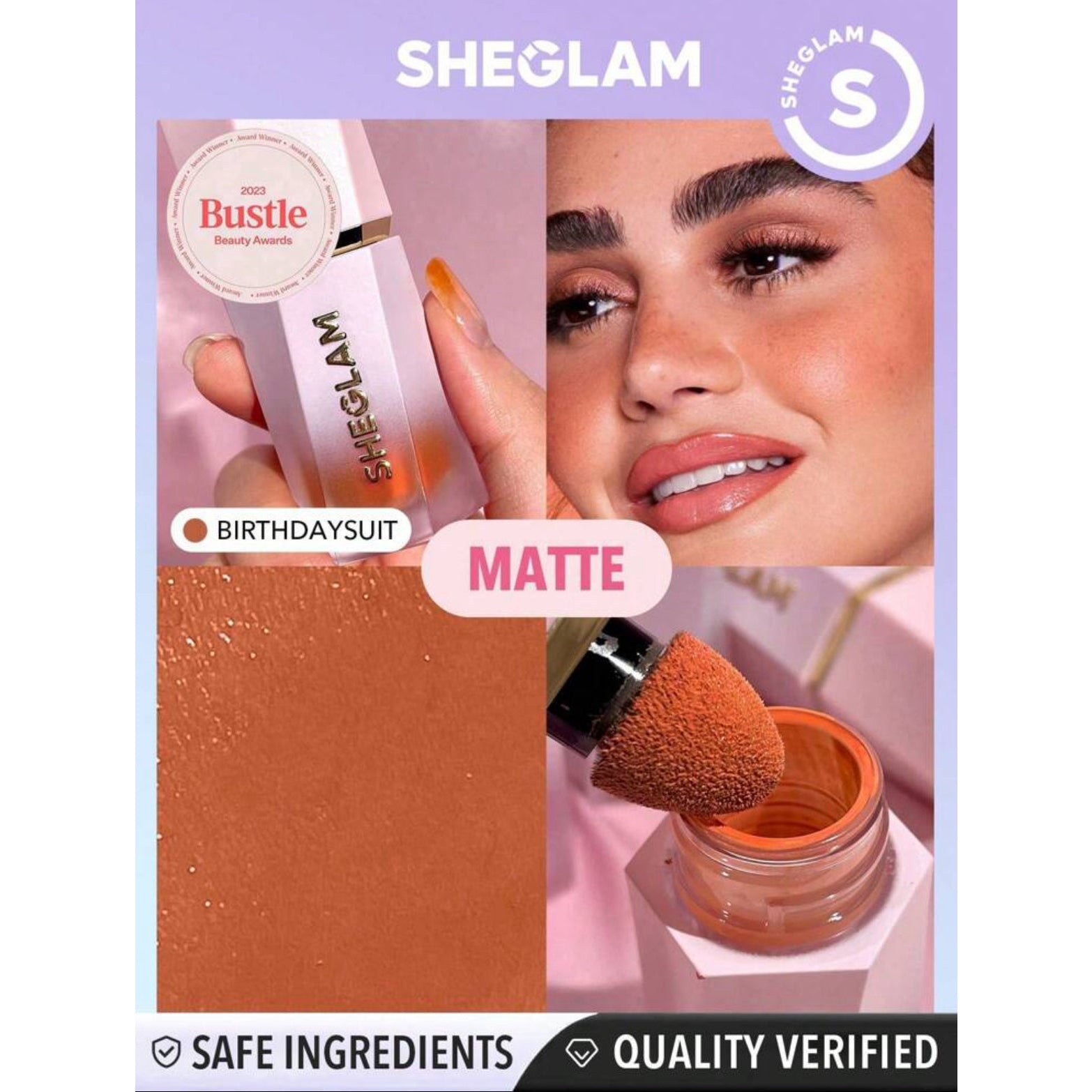 Sheglam liquid blush - All Colors - Medaid