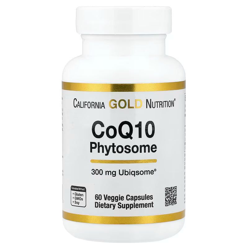 Super Nutrition, CoQ10 Phytosome, 300 mg, 60 Veggie Capsules - Medaid International