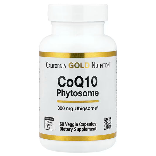 Super Nutrition, CoQ10 Phytosome, 300 mg, 60 Veggie Capsules - Medaid International