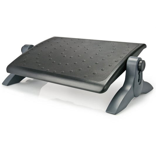 Ergonomic Delux Footrest With Rubber Padding Black#Fr-1002Rr - Medaid International